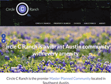 Tablet Screenshot of circlecranch.com